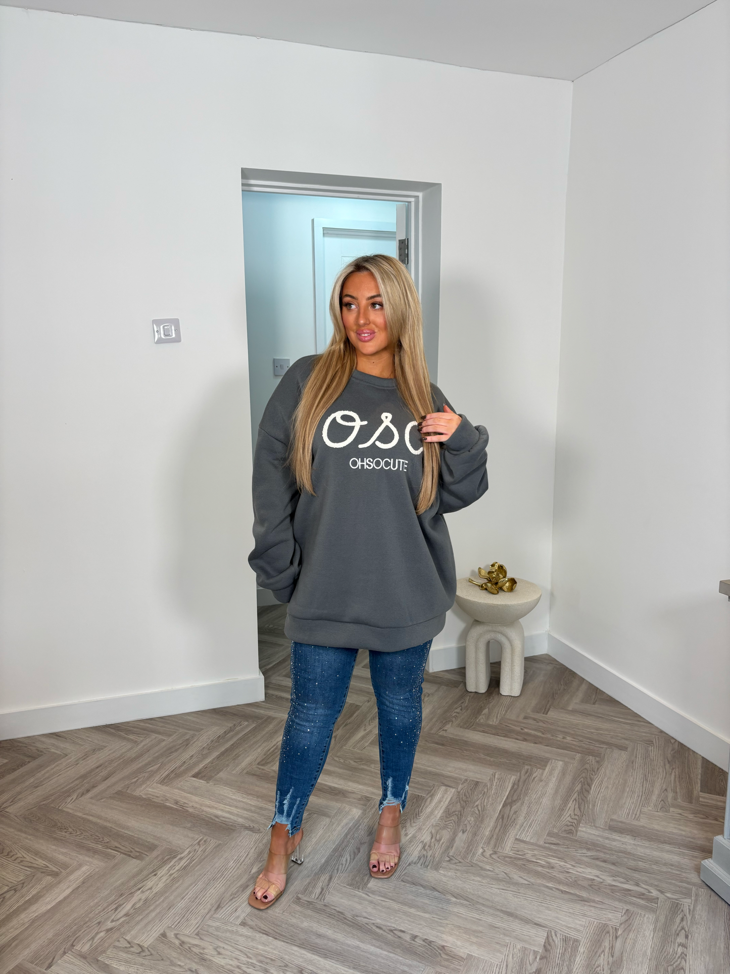 OSC Exclusive Sweatshirt Jumper (Charcoal)