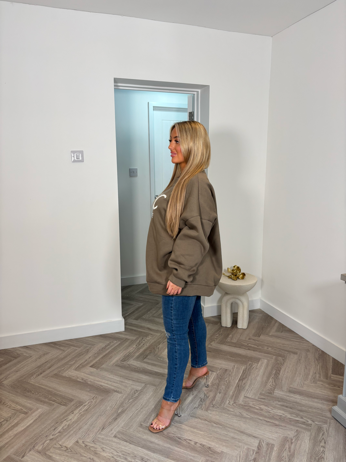 OSC Exclusive Sweatshirt Jumper (Taupe)