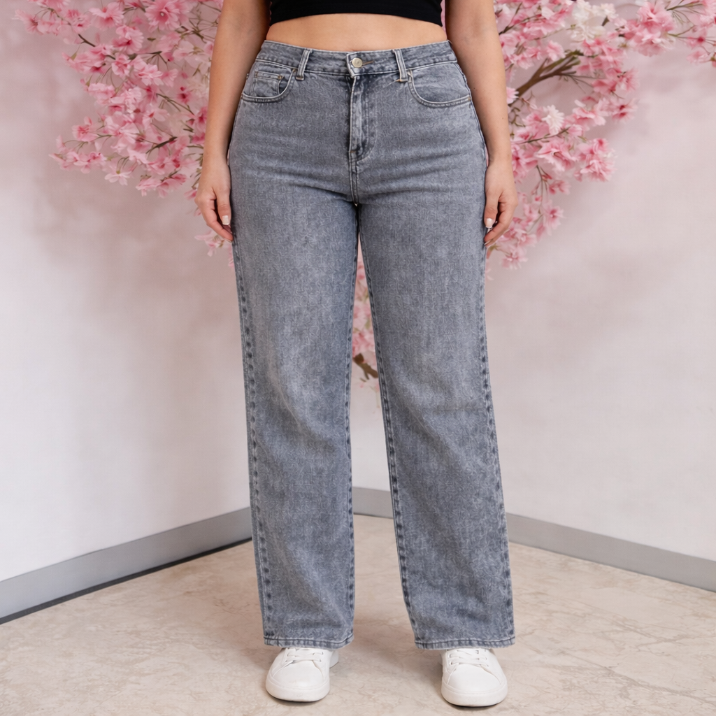 ‘Erika’ Wide Leg Jeans 2 Colours (30 inch)